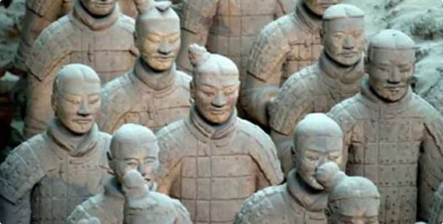 esercito di terracotta in Cina