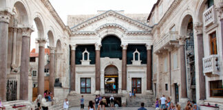 Il Palazzo di Diocleziano a Spalato (Croazia)