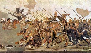 Mosaico della Battaglia di Alessandro Magno