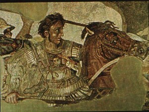 mosaico della battaglia di Alessandro Magno