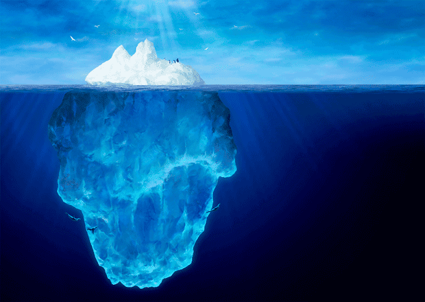 Iceberg, le montagne di ghiaccio - Viaggio in baule
