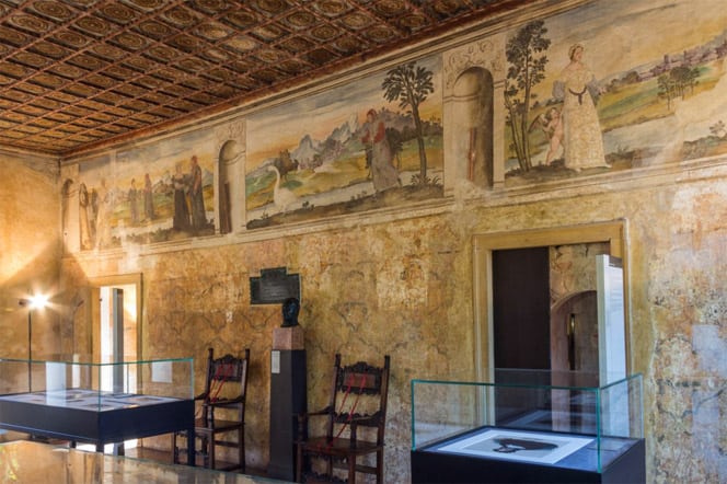 La casa di Petrarca ad Arquà (Padova)