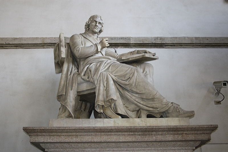 Gaetano Monti, Monumento a Parini, 1835-38, marmo, Milano, Accademia di Brera