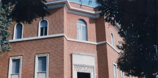 L'ingresso del Centro Nazionale di Studi Leopardiani, Recanati