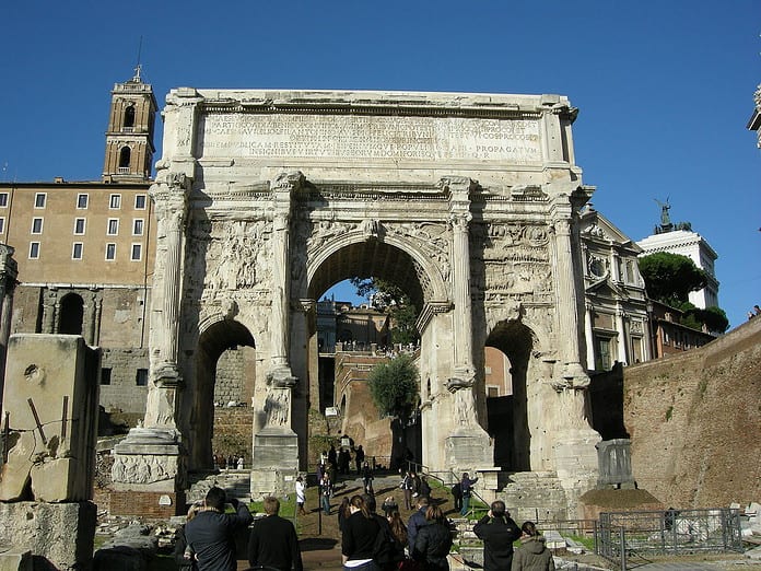 Arco di Settimio Severo a Roma