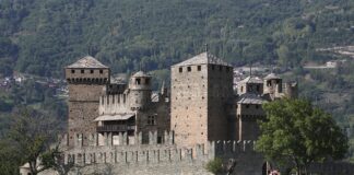 Castello di Fénis in Valle d'Aosta
