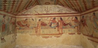 Tomba dei Leopardi, Tarquinia