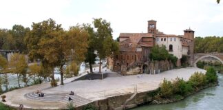 L'Isola Tiberina fu fondata da Esculapio, dio della medicina