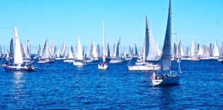 La Barcolana a Trieste