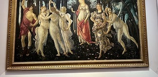 Primavera di Botticelli agli Uffizi