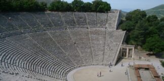 Teatro di Epidauro dove si trova, descrizione