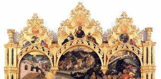 Adorazione dei Magi di Gentile da Fabriano