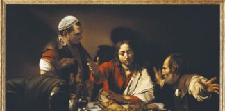 Cena in Emmaus, Caravaggio, National Gallery