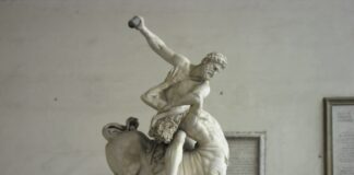 Ercole e il centauro Nesso a Firenze