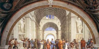La Scuola di Atene di Raffaello