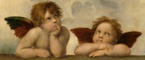 Gli angeli della Madonna Sistina